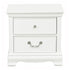 NIGHT STAND, WHITE FIN. 2039W-4