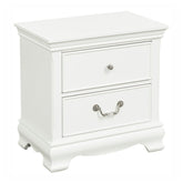 NIGHT STAND, WHITE FIN. 2039W-4