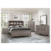 (3) Full Platform Bed 2042NBF-1*