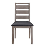 Side Chair, Black PU 2042S