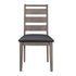Side Chair, Black PU 2042S