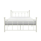 FULL METAL PLFM BED, WHITE 2048FW-1