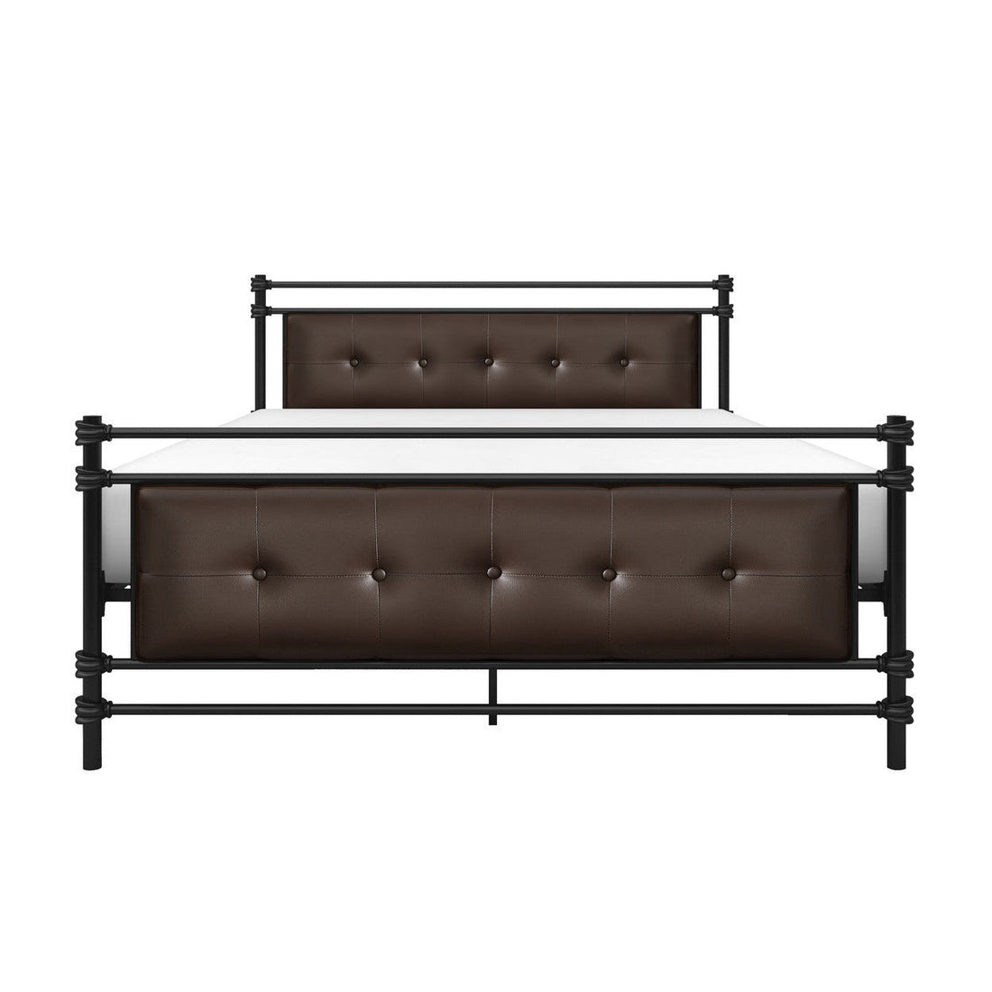 FULL METAL PLFM BED, UPHL HB/FB 2050F-1