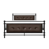 FULL METAL PLFM BED, UPHL HB/FB 2050F-1