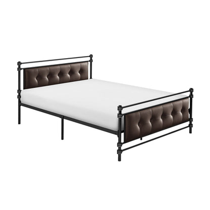 FULL METAL PLFM BED, UPHL HB/FB 2050F-1