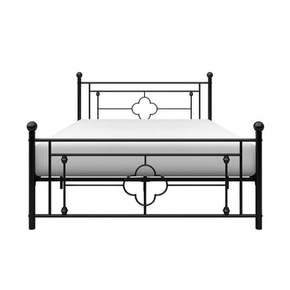 FULL METAL PLFM BED, BLK 2051FBK-1