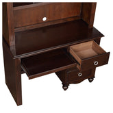 (2) Writing Hutch/Desk Set, Espresso 2058C-14*