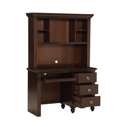 (2) Writing Hutch/Desk Set, Espresso 2058C-14*