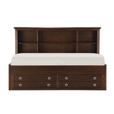 (2) Twin Lounge Storage Bed, Espresso 2058CPRT-1*