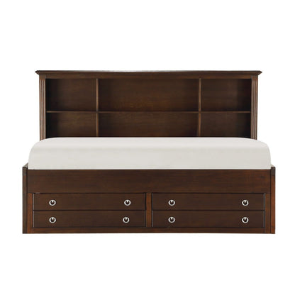 (2) Twin Lounge Storage Bed, Espresso 2058CPRT-1*
