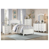 (3) Full Bed, White 2058WHF-1*