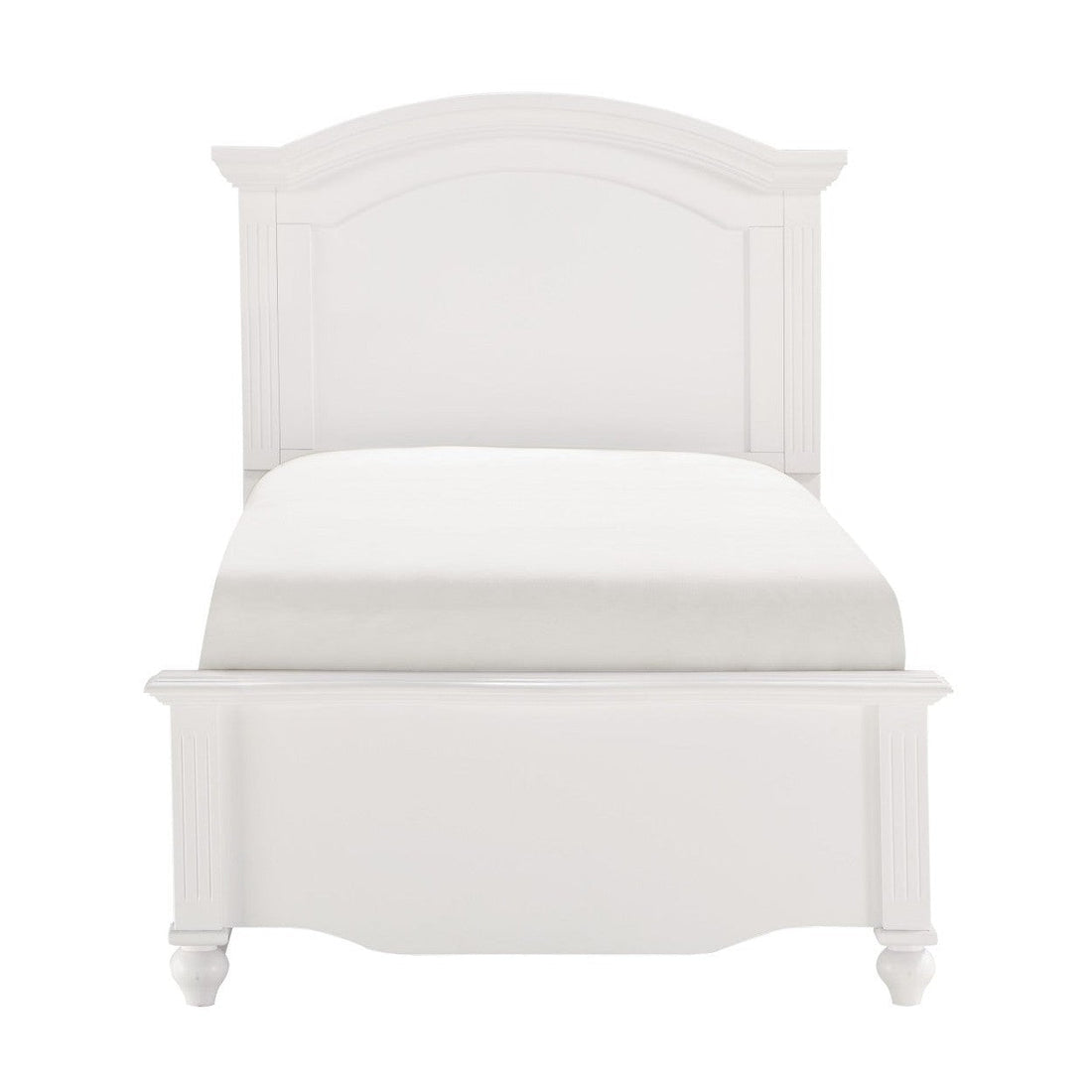 (3) Twin Bed, White 2058WHT-1*
