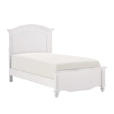 (3) Twin Bed, White 2058WHT-1*