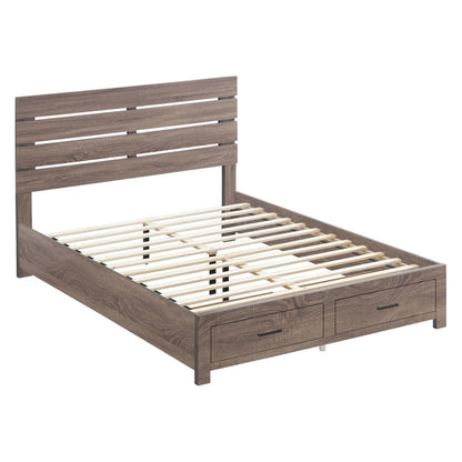 Brantford Eastern King Storage Bed Barrel Oak 207040KE