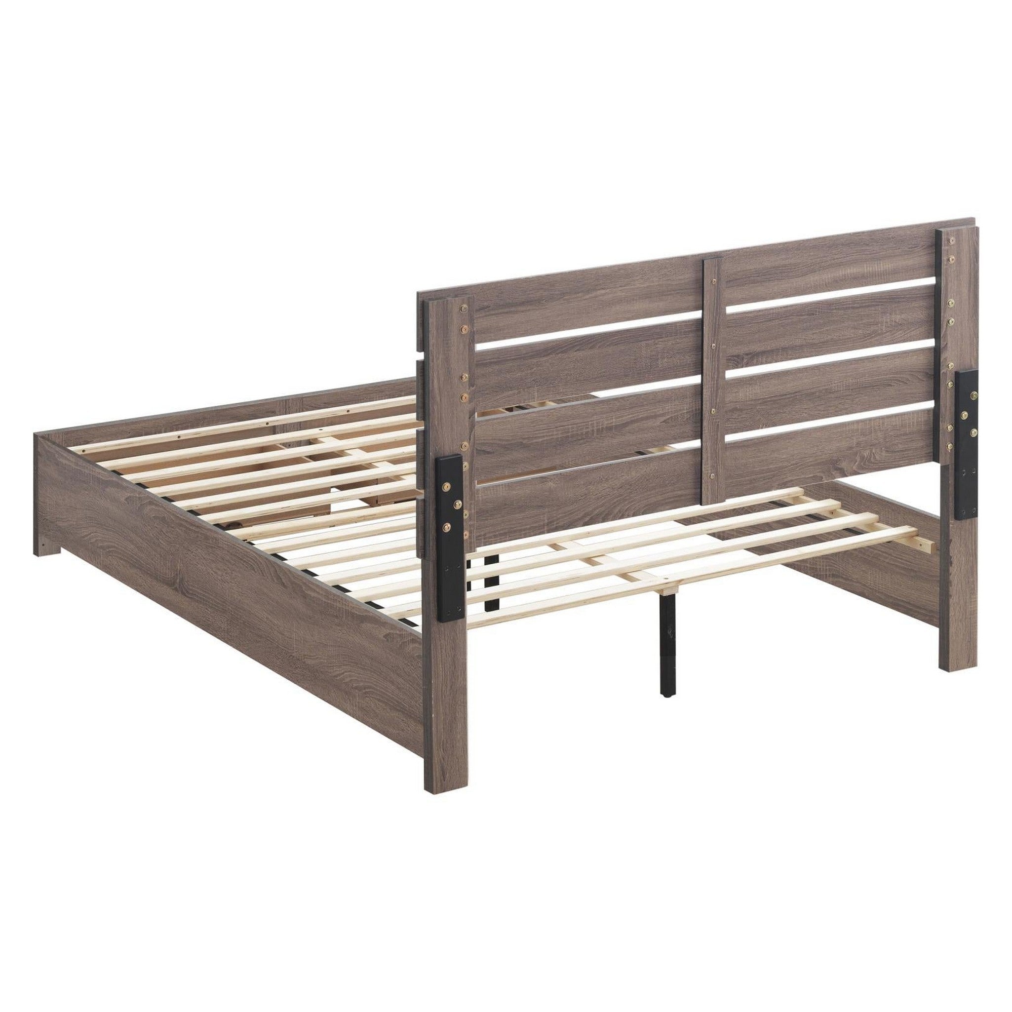 Brantford Eastern King Storage Bed Barrel Oak 207040KE