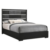 Blacktoft Queen Panel Bed Black 207101Q