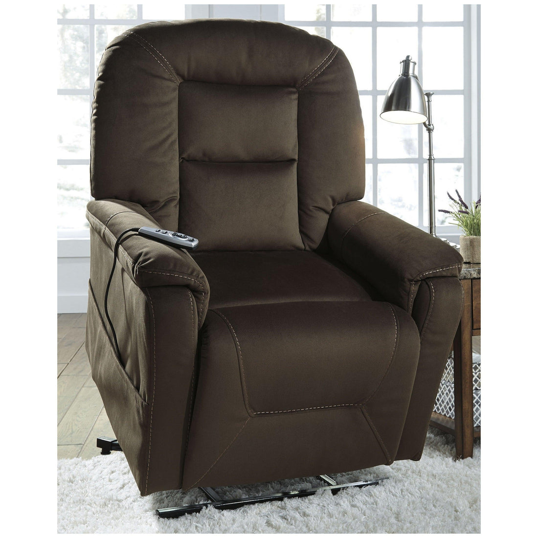 Samir Power Lift Recliner Ash-2080112