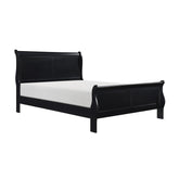 (2) CAL KING BED, BLACK 2147KBK-1CK*