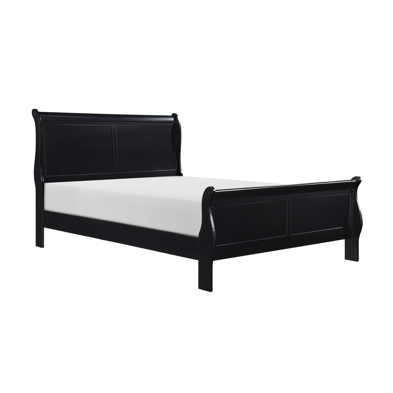 (2) CAL KING BED, BLACK 2147KBK-1CK*