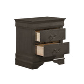NIGHT STAND, STAINED GREY 2147SG-4