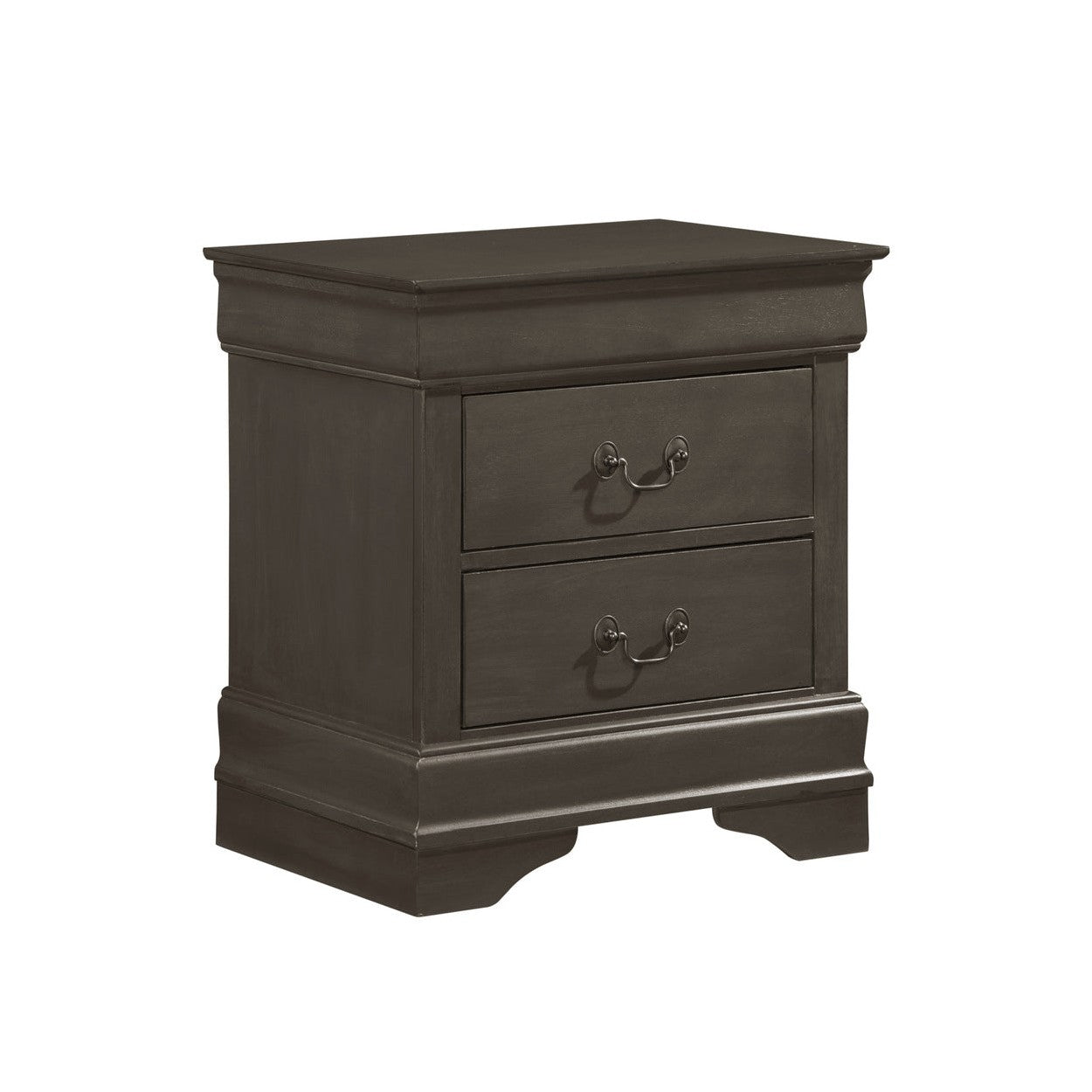 NIGHT STAND, STAINED GREY 2147SG-4