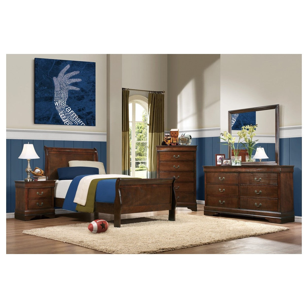 (2) TWIN BED 2147T-1*
