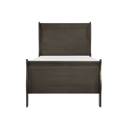 (2) TWIN BED, STAINED GREY 2147TSG-1*
