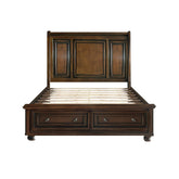 (3) EASTERN KING BED W/ FOOTBOARD STORAGES 2159K-1EK*
