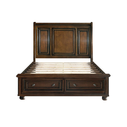 (3) EASTERN KING BED W/ FOOTBOARD STORAGES 2159K-1EK*