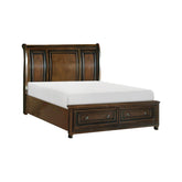 (3) EASTERN KING BED W/ FOOTBOARD STORAGES 2159K-1EK*
