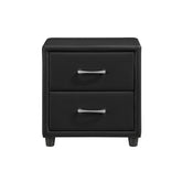 NIGHT STAND, BLK PVC 2220-4