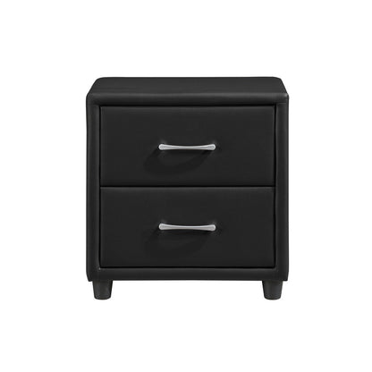NIGHT STAND, BLK PVC 2220-4