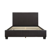 (2)EK UPH PLFM BED, DARK BROWN 2220KDBR-1EK*