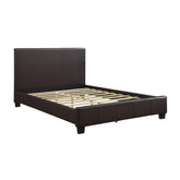 (2)EK UPH PLFM BED, DARK BROWN 2220KDBR-1EK*