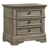 Manchester Bedroom Set with Upholstered Arched Headboard Wheat 222891KW-S4