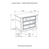 Manchester Bedroom Set with Upholstered Arched Headboard Wheat 222891KW-S4
