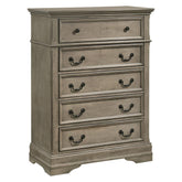 Manchester Bedroom Set with Upholstered Arched Headboard Wheat 222891KW-S5
