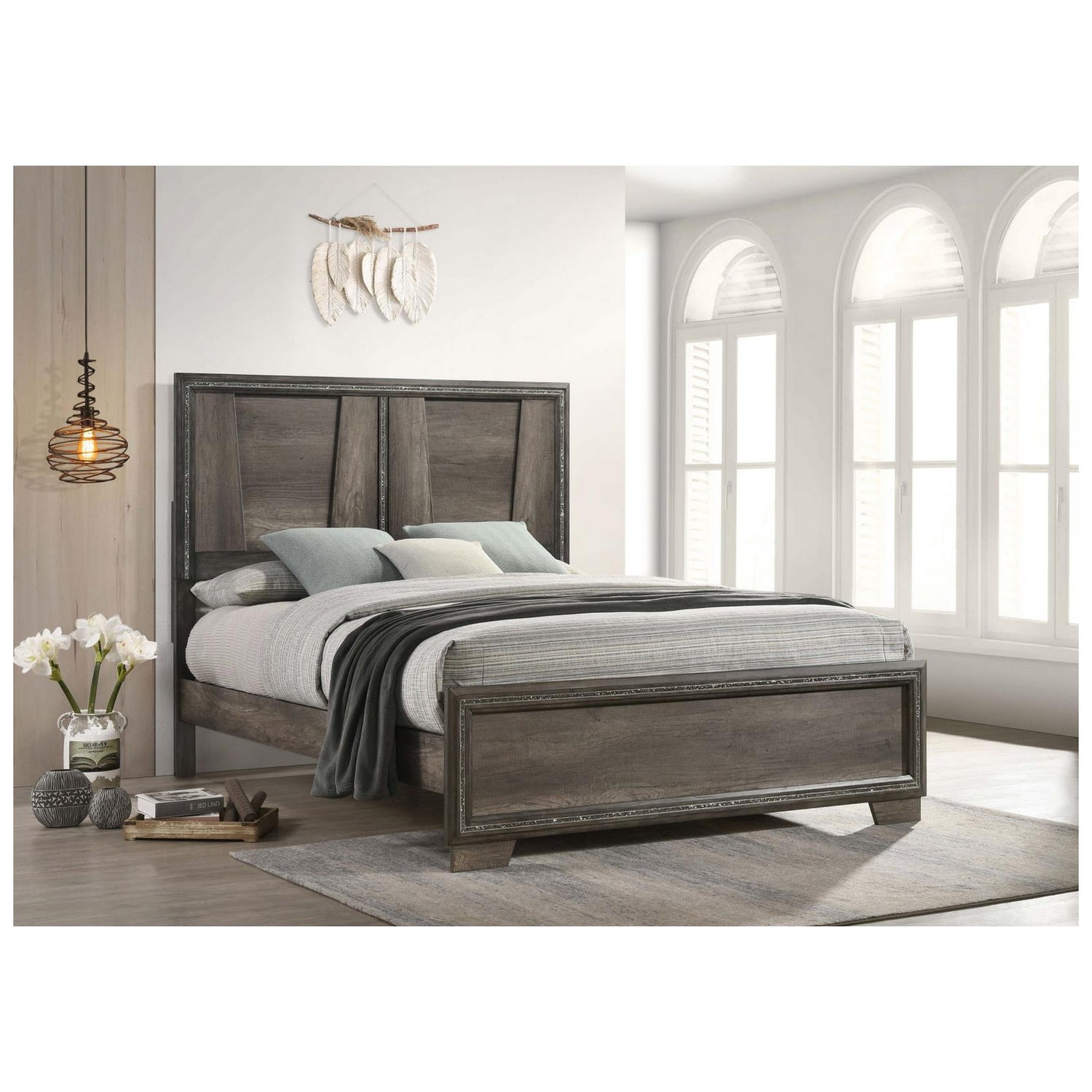 Coaster E King Bed