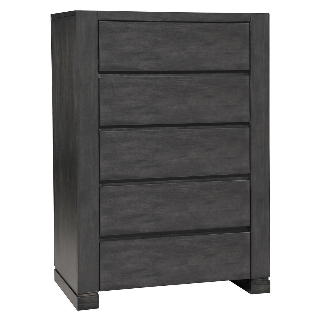 Lorenzo 5-drawer Chest Dark Grey 224265