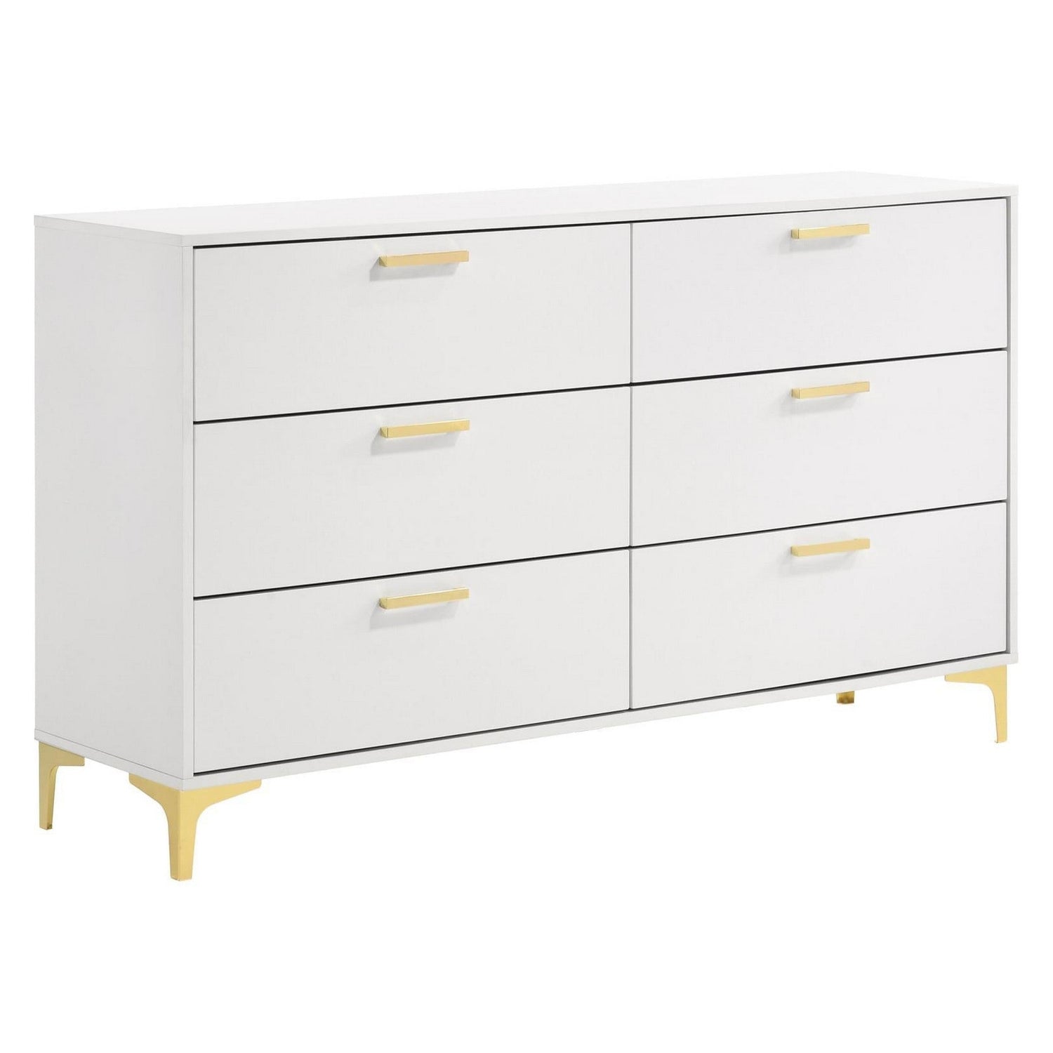 Kendall 5-piece Eastern King Bedroom Set White 224401KE-S5