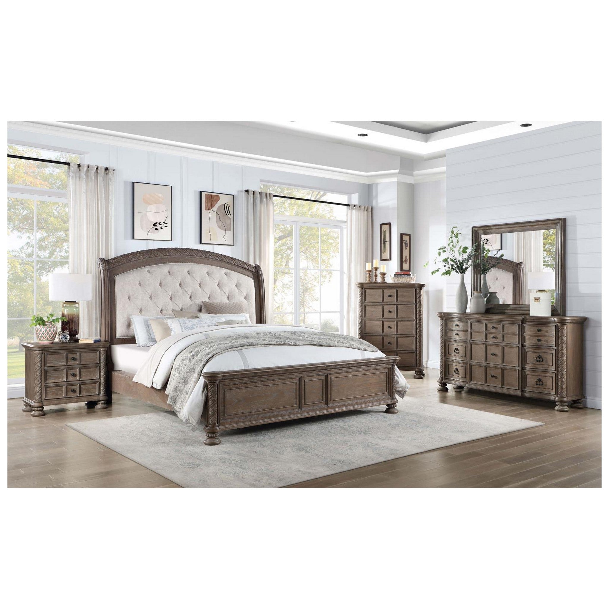 Coaster California King Bed 5 Pc Set