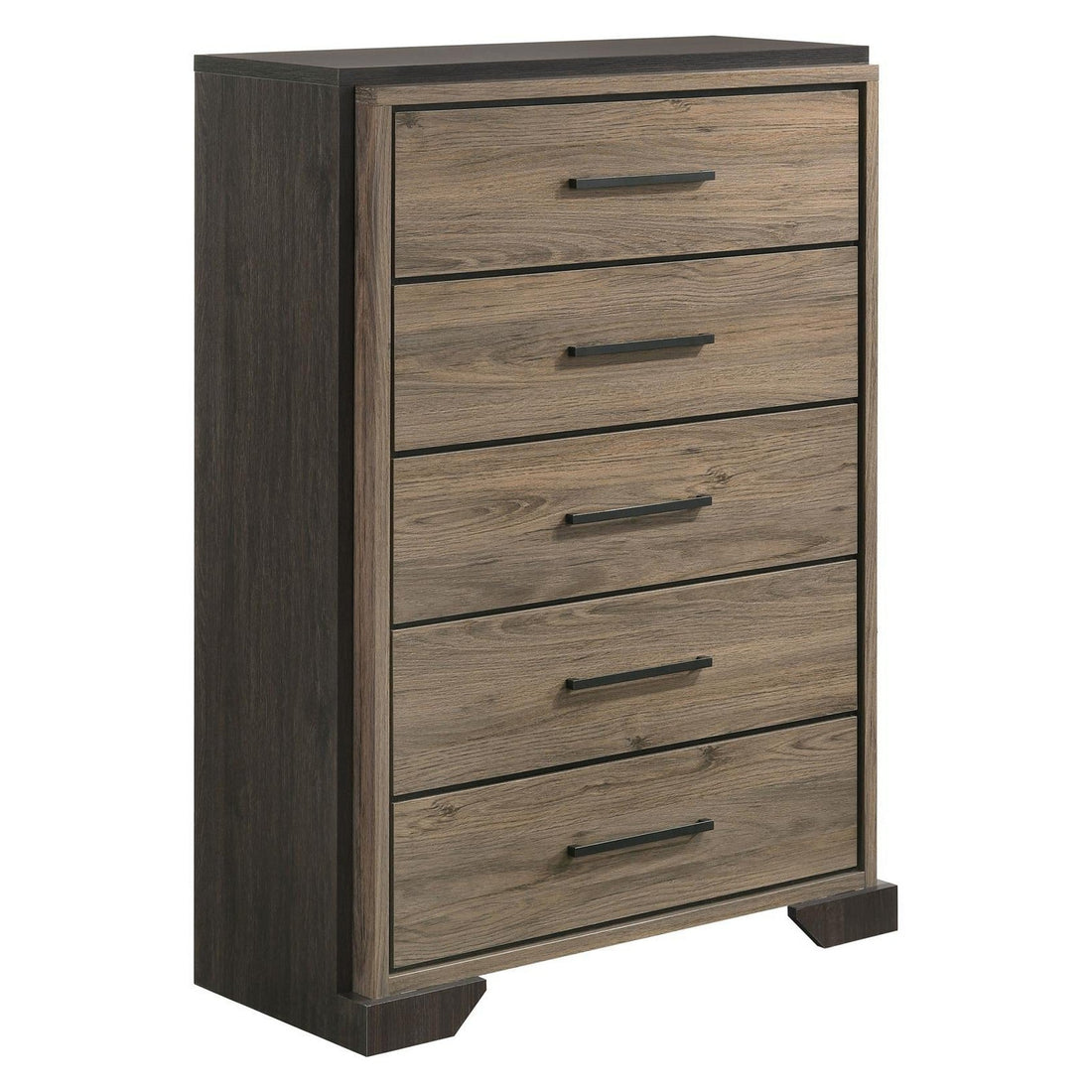 Baker 5-drawer Chest Brown and Light Taupe 224465