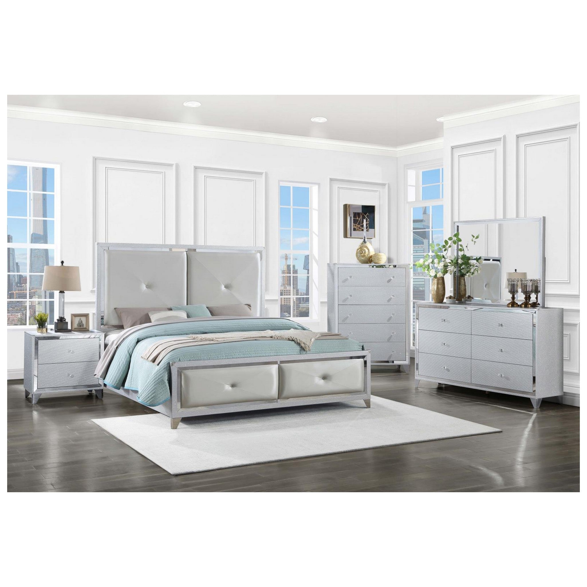 Coaster California King Bed 5 Pc Set