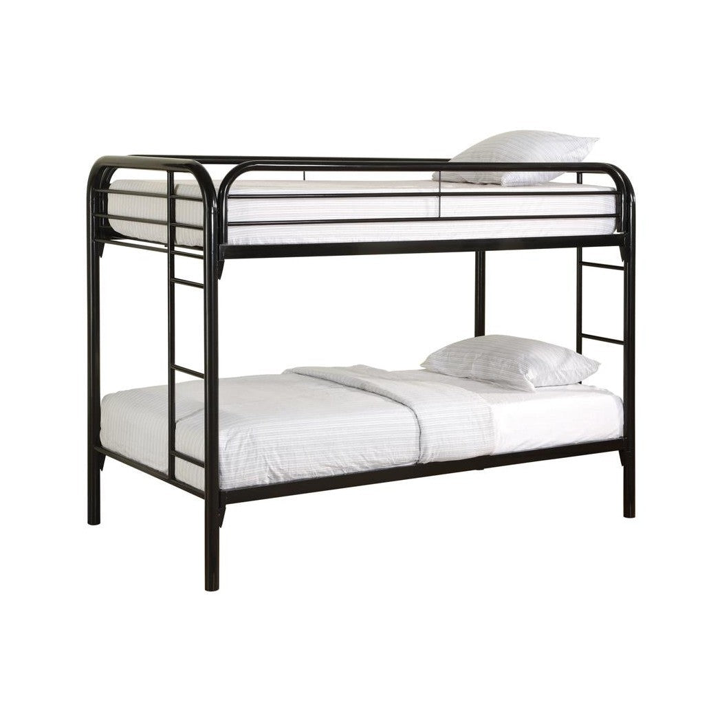 Morgan Twin over Twin Bunk Bed Black 2256K