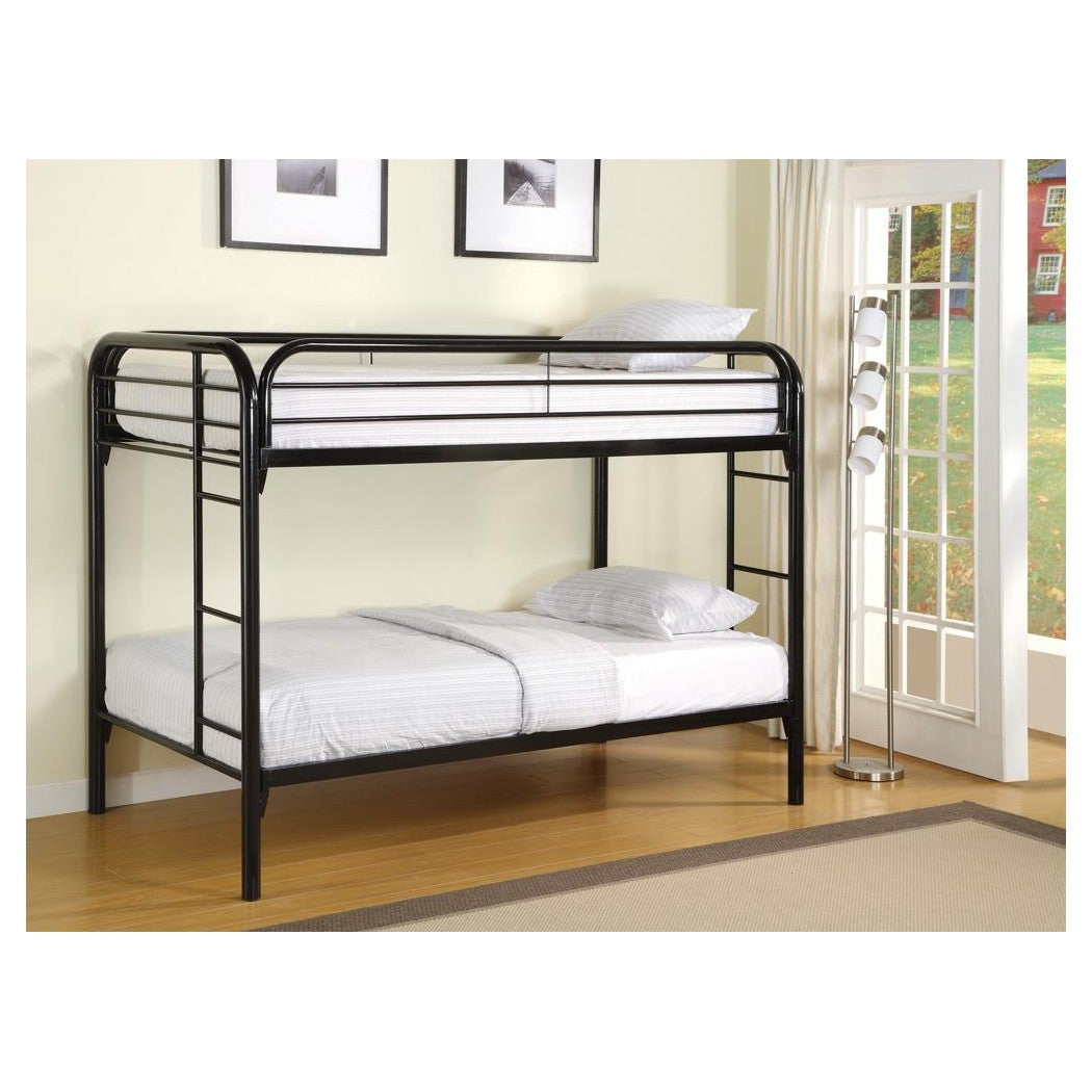 Morgan Twin over Twin Bunk Bed Black 2256K