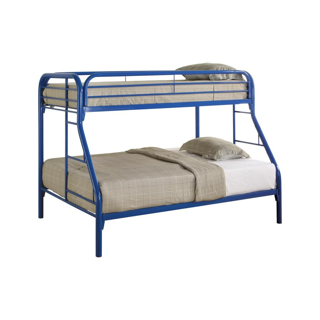 Morgan Twin over Full Bunk Bed Blue 2258B