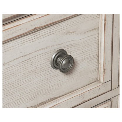 DRESSER, HIDDEN DRAWER, ANTQ WHITE 2259W-5