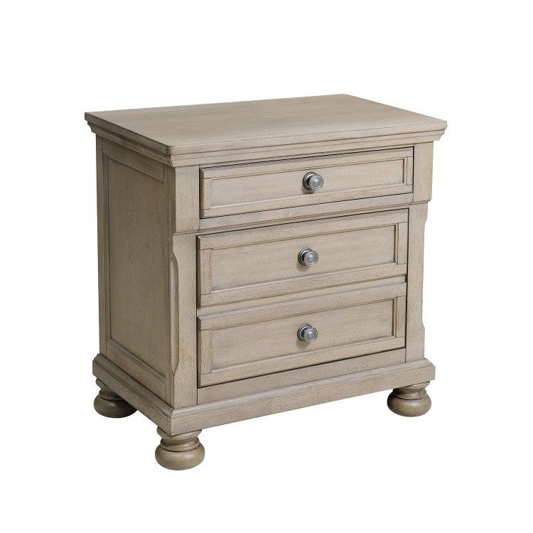 NIGHT STAND, HIDDEN DRWR 2259GY-4