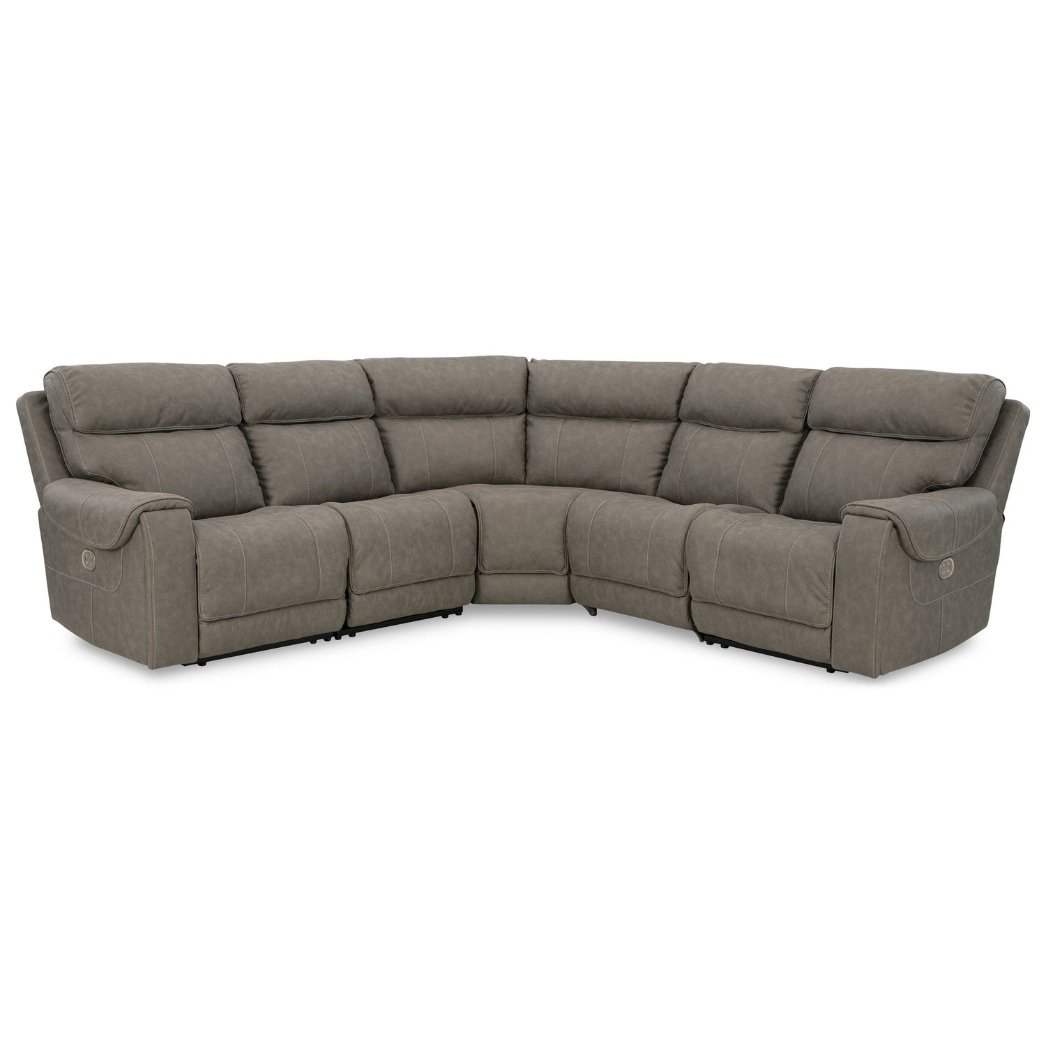 Starbot 5-Piece Power Reclining Sectional Ash-23501S4