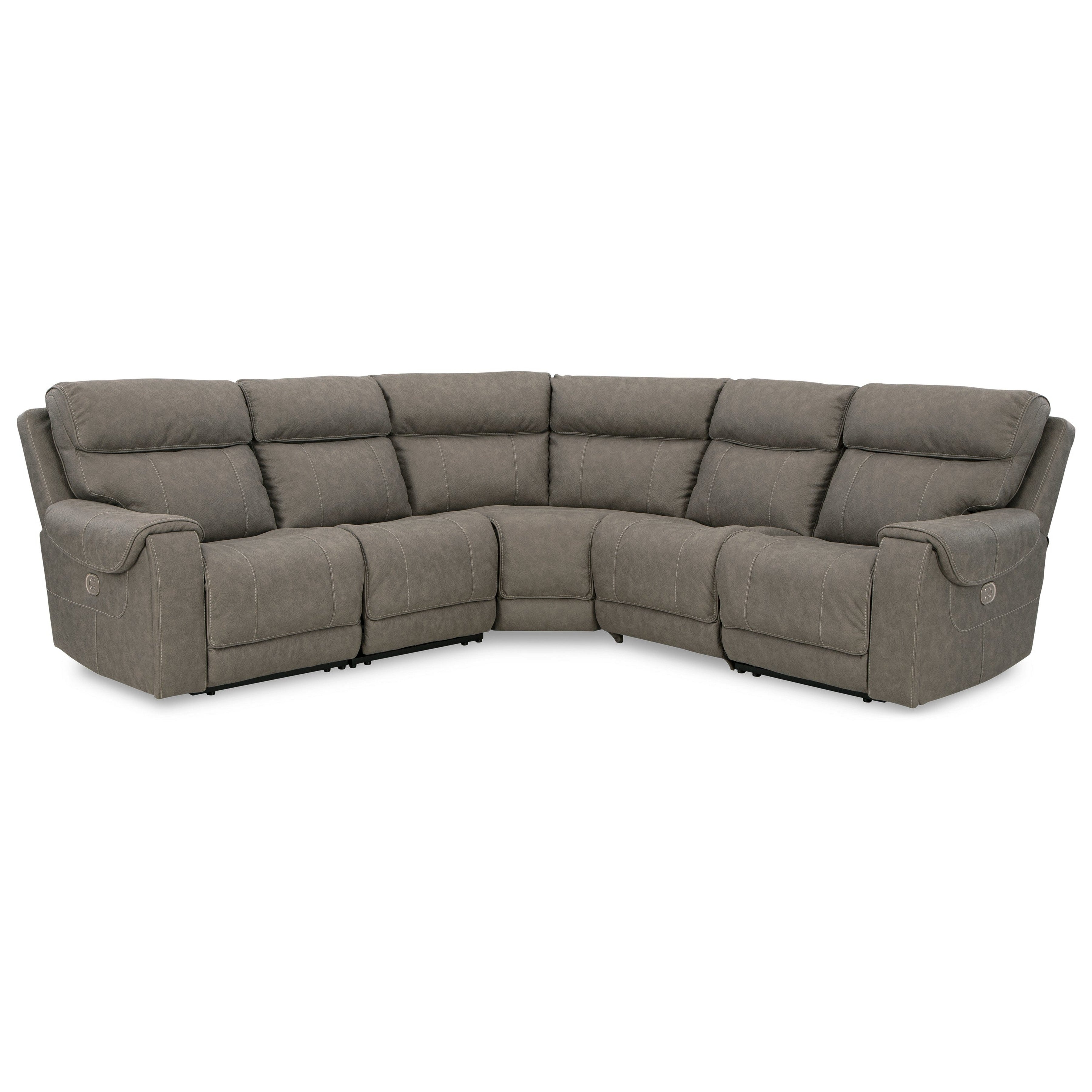 Starbot 5-Piece Power Reclining Sectional Ash-23501S4